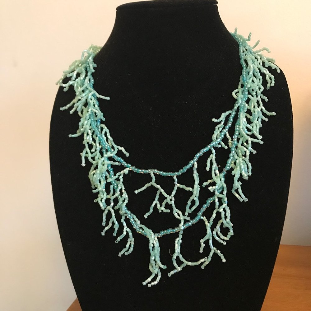 Beaded Statement Necklace